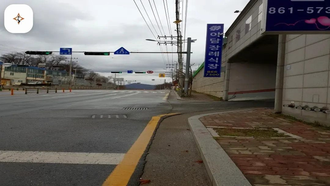 경기 동두천시 이담장례식장 둘러보는 풍경