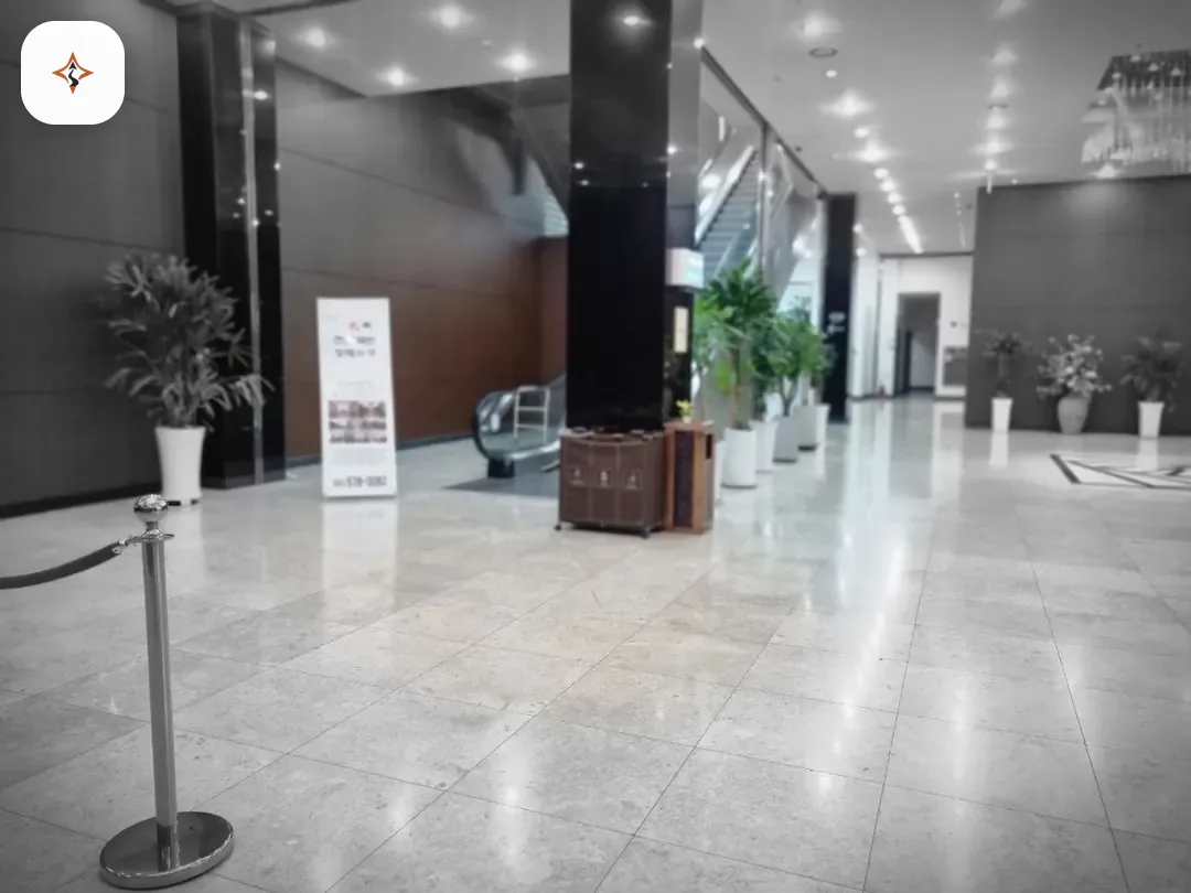 충남 천안시 천안국빈장례식장 둘러보는 풍경