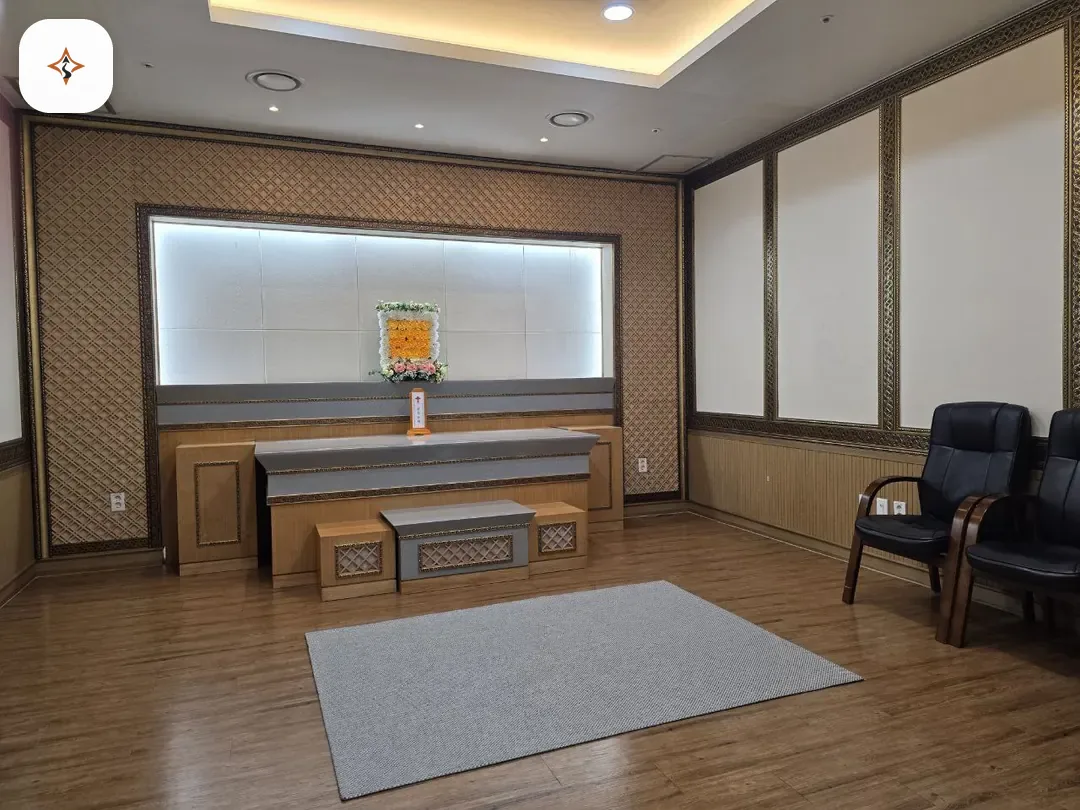 광주 광산구 광주보훈병원장례식장 둘러보는 풍경