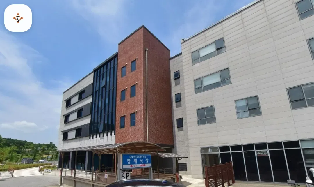 충남 아산시 아산유리요양병원장례식장 미리 보는 모습