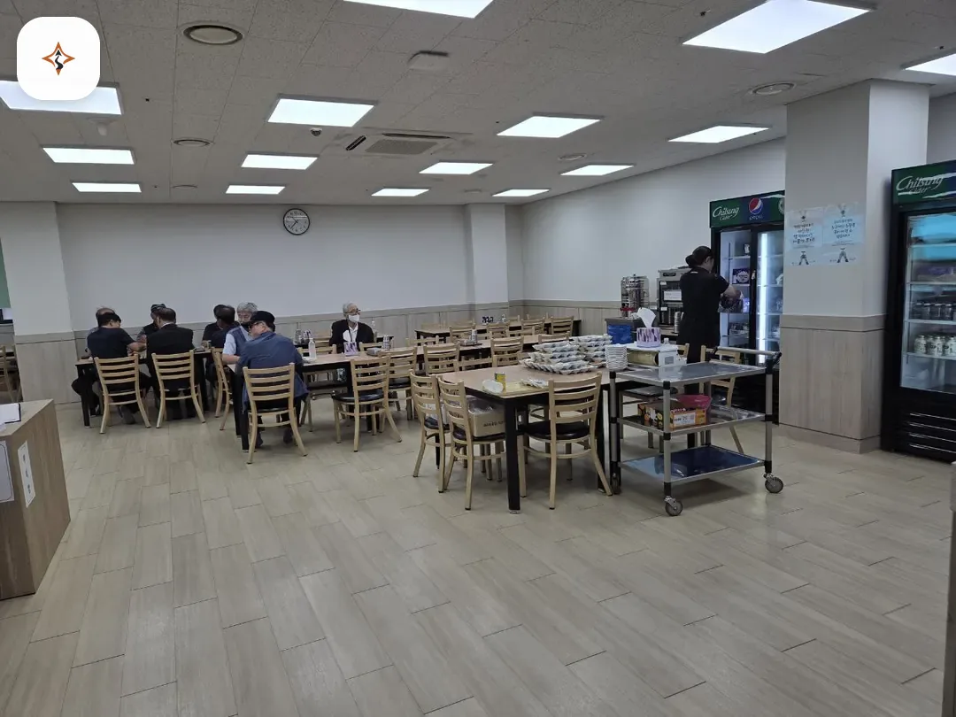 충남 서산시 서산의료원 장례식장 둘러보는 풍경