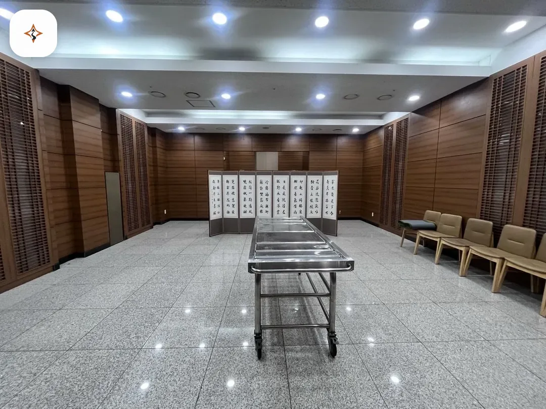 부산 기장군 동남권원자력의학원장례식장 둘러보는 풍경
