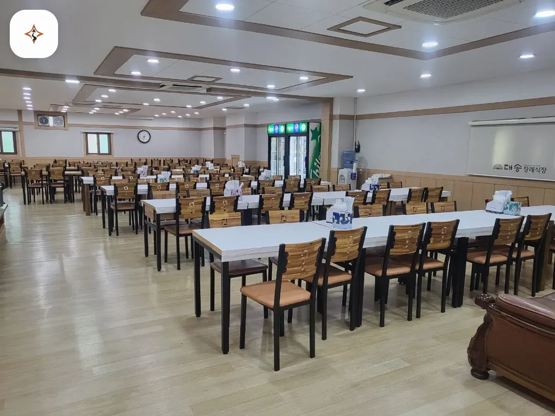 전북 전주시 대송장례식장 둘러보는 풍경