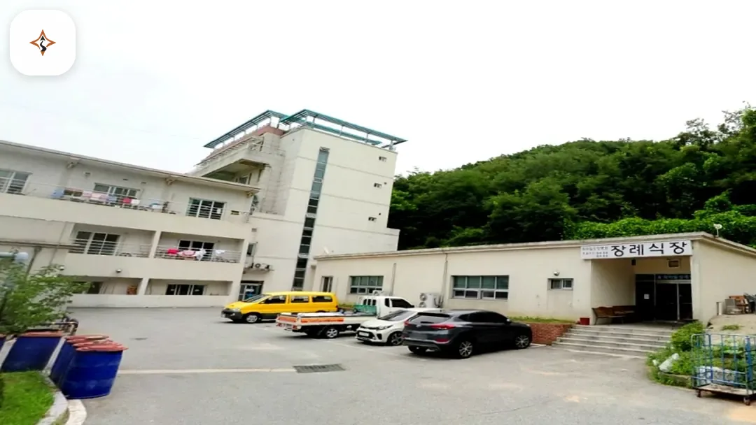 경기 안성시 파라밀장례식장 둘러보는 풍경