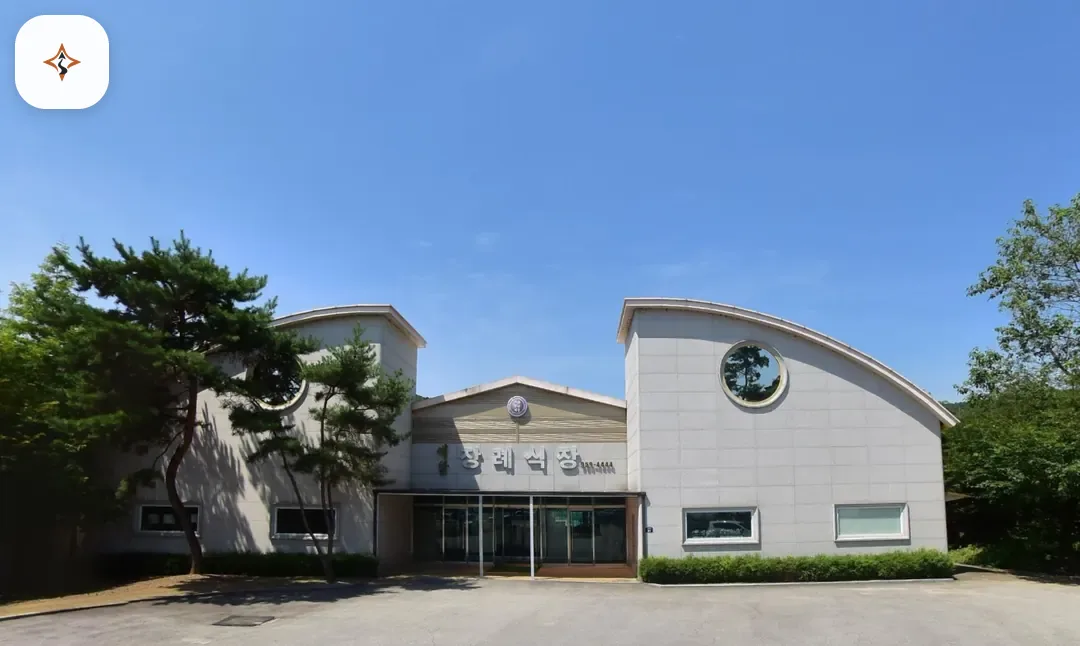 경기 파주시 예담장례식장 둘러보는 풍경
