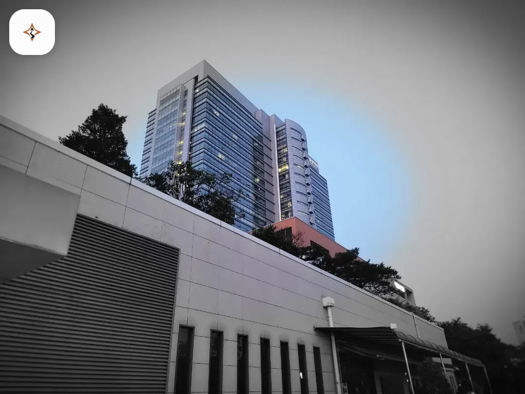 서울 서초구 서울성모장례식장 둘러보는 풍경